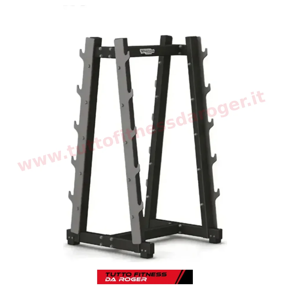 Rastrelliera porta bilancieri TechnoGym linea pure strength Rastrelliera porta bilancieri TechnoGym linea pure strength